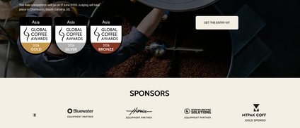 Global Coffee Awards&nbsp;官方設備合作夥伴 - Hiroia